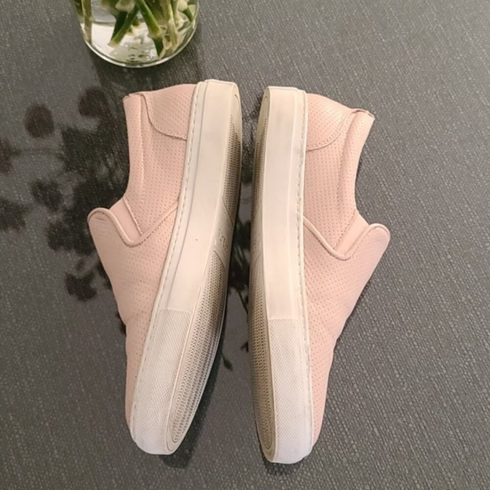 GREATS BROOKLYN Wooster Pink Leather Slip On Sneakers 10 40 MADE IN ITALY - Picture 8 of 15